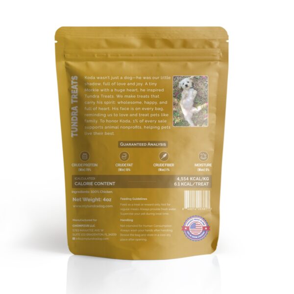 Tundra Treats™ Freeze-Dried Chicken Liver Bites – Wholesome, Flavorful Rewards for Dogs - Image 2